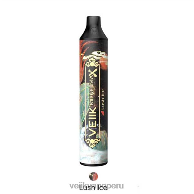 82ZJ8245 hielo exuberante VEIIK Micko MAX vaporizador desechable 1500 inhalaciones - VEIIK Vape Micko Q Peru